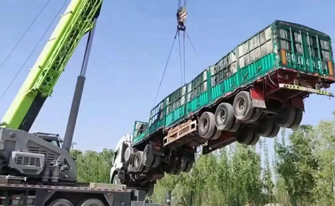 山丹道路脱困救援案例
